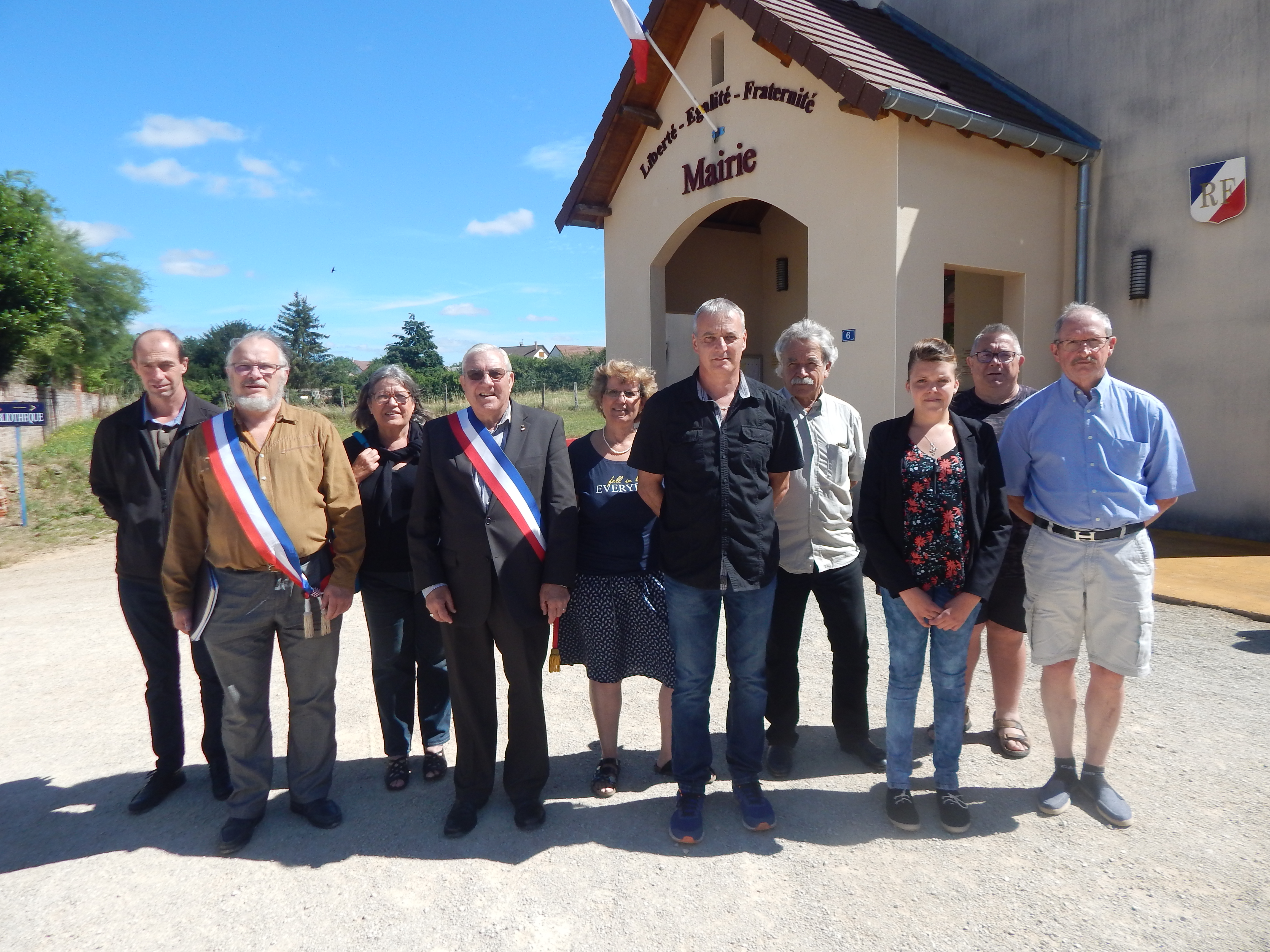 Equipe Municpale en place le 04 juillet 2020